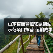 山东首座管道输氢到站示范项目投营 运输成本直降80%(图4) 山东首座管道输氢到站示范项目投营 运输成本直降80%(图4)