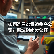 如何选靠谱管道生产公司?避坑指南大公开(图2) 如何选靠谱管道生产公司?避坑指南大公开(图2)