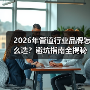 2026年管道行业品牌怎么选?避坑指南全揭秘(图1) 2026年管道行业品牌怎么选?避坑指南全揭秘(图1)