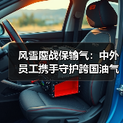 风雪鏖战保输气:中外员工携手守护跨国油气通道(图1) 风雪鏖战保输气:中外员工携手守护跨国油气通道(图1)