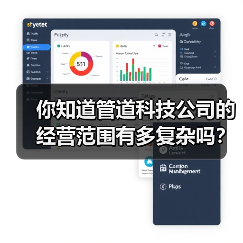 你知道管道科技公司的经营范围有多复杂吗？