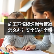 施工不慎损坏燃气管道怎么办？安全防护全解析