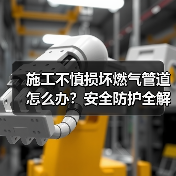 施工不慎损坏燃气管道怎么办?安全防护全解析(图3) 施工不慎损坏燃气管道怎么办?安全防护全解析(图3)