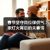 春节坚守岗位保供气 万家灯火背后的夫妻情（图4）