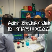 东北能源大动脉启动建设：年输气100亿立方米