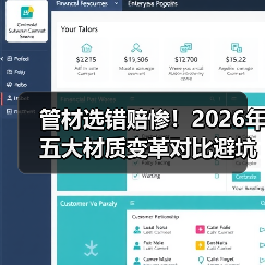 管材选错赔惨！2026年五大材质变革对比避坑指南（图4）