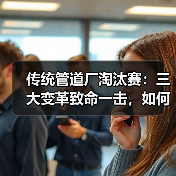 传统管道厂淘汰赛：三大变革致命一击，如何逆袭生存？