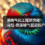 湖南气化工程新突破！麻阳-辰溪输气管道投产，53万居民告别瓶装气（图2）