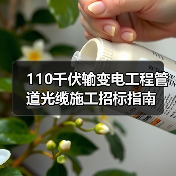 110千伏输变电工程管道光缆施工招标指南