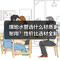 埋地水管选什么材质更耐用?性价比选材全解析(图1) 埋地水管选什么材质更耐用?性价比选材全解析(图1)