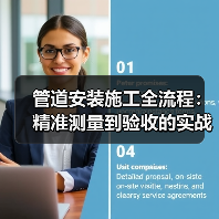 管道安装施工全流程:精准测量到验收的实战经验(图1) 管道安装施工全流程:精准测量到验收的实战经验(图1)