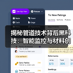 揭秘管道技术背后黑科技:智能监控与材料创新如何重塑行业?(图4) 揭秘管道技术背后黑科技:智能监控与材料创新如何重塑行业?(图4)