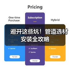 避开这些坑!管道选材安装全攻略(图3) 避开这些坑!管道选材安装全攻略(图3)