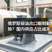 俄罗斯柴油出口限制解除?国内供应占比成关键条件(图1) 俄罗斯柴油出口限制解除?国内供应占比成关键条件(图1)