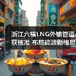 浙江六横LNG外输管道获核准 布局能源新格局