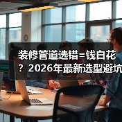 装修管道选错=钱白花?2026年最新选型避坑全攻略(图2) 装修管道选错=钱白花?2026年最新选型避坑全攻略(图2)