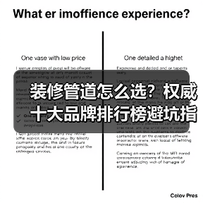 装修管道怎么选?权威十大品牌排行榜避坑指南(图4) 装修管道怎么选?权威十大品牌排行榜避坑指南(图4)