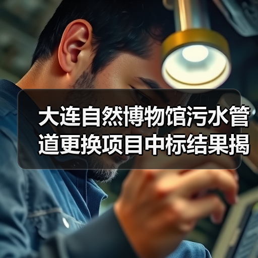 大连自然博物馆污水管道更换项目中标结果揭晓（图3）