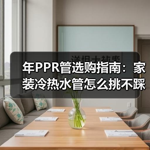年PPR管选购指南：家装冷热水管怎么挑不踩坑