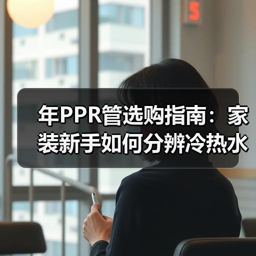 年PPR管选购指南：家装新手如何分辨冷热水管