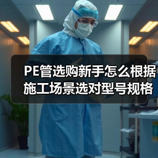 PE管选购新手怎么根据施工场景选对型号规格