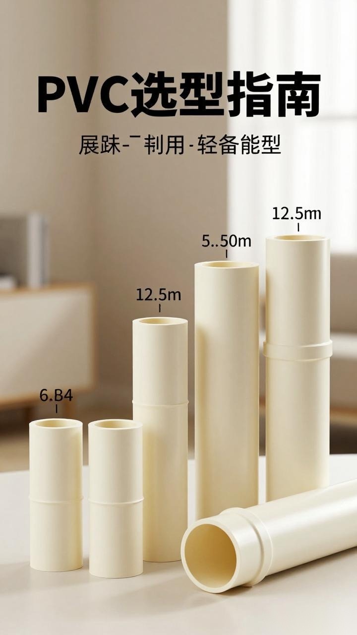PVC电力管选型指南：关键参数对比与应用场景分析全攻略