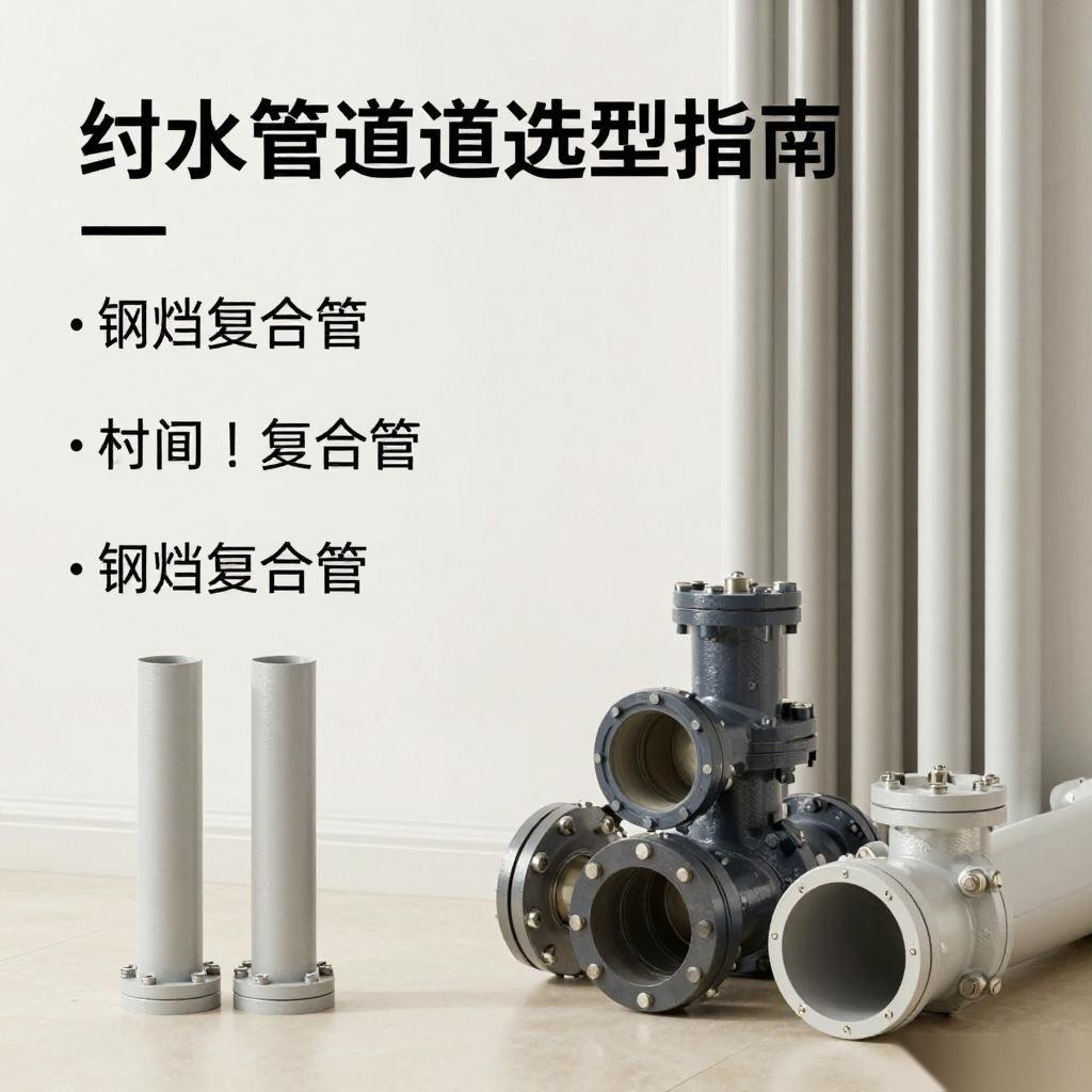 衬塑钢管与钢塑复合管选型指南:给水管道系统的关键决策