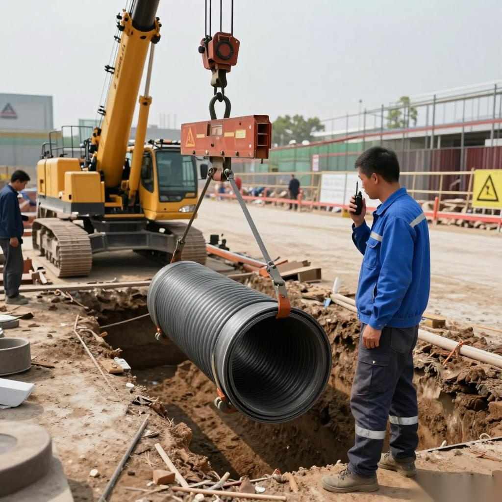 钢带增强波纹管市政排水工程安装使用指南｜实用攻略