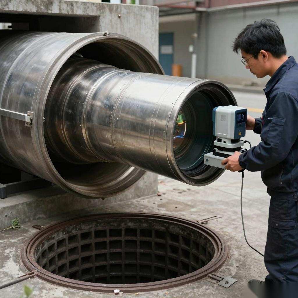 三维激光扫描技术在管道错位量化与修复中的应用指南