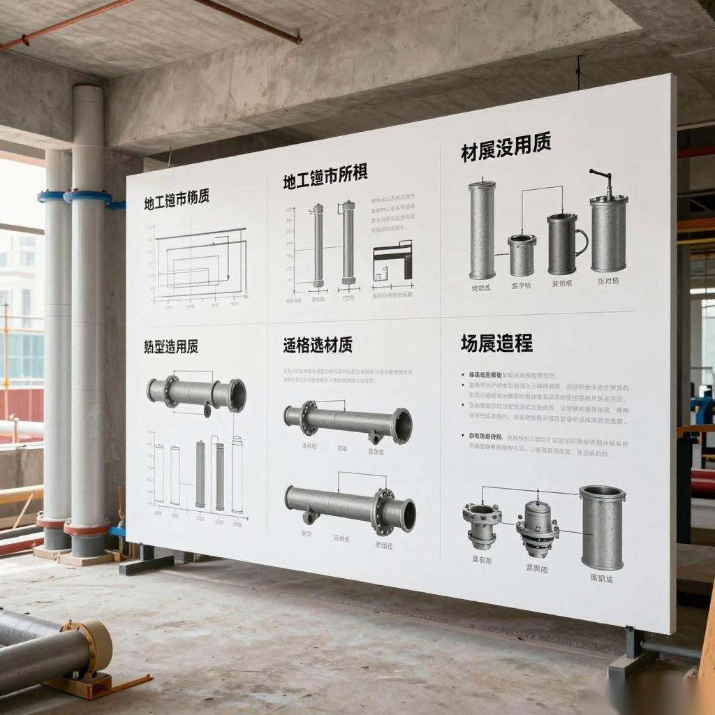 城市地下管网建设管道选型指南：2168亿国债项目下的参数对比与实践