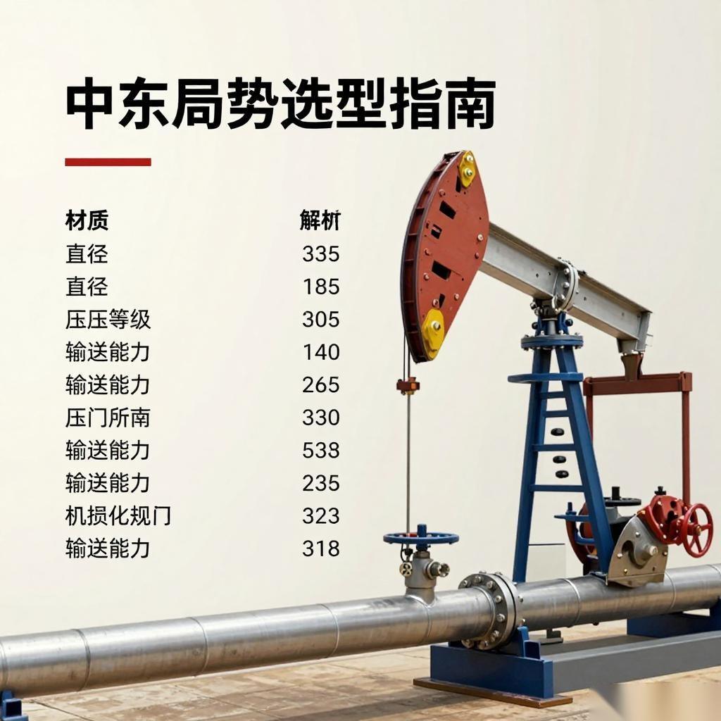 中东局势下油气输送管道选型指南：耐压与安全性抉择｜专业攻略