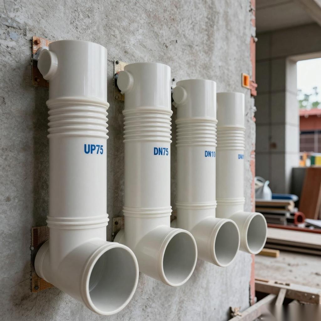 UPVC静音排水管选型指南：关键参数对比与应用建议全攻略