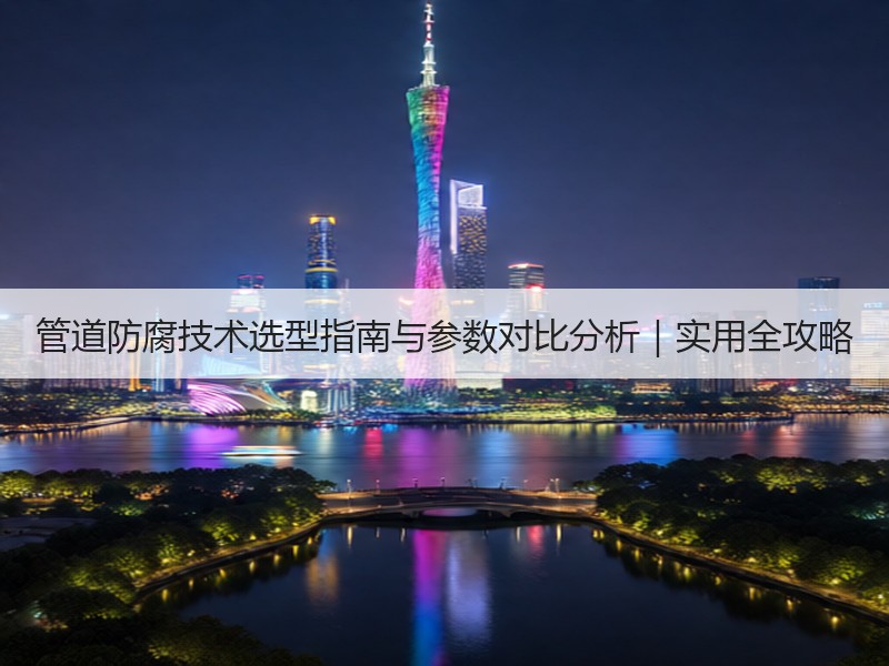 管道防腐技术选型指南与参数对比分析｜实用全攻略