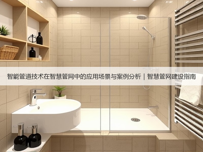 智能管道技术在智慧管网中的应用场景与案例分析｜智慧管网建设指南