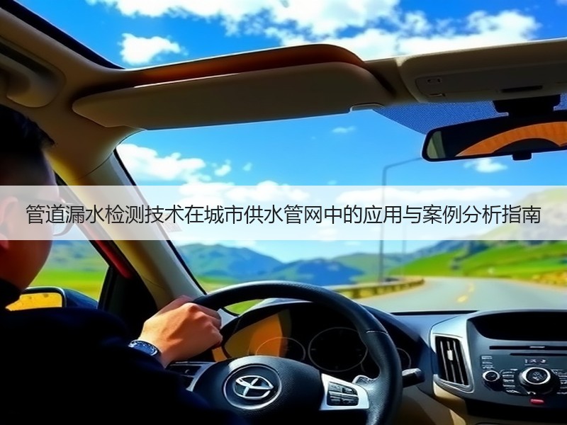 管道漏水检测技术在城市供水管网中的应用与案例分析指南