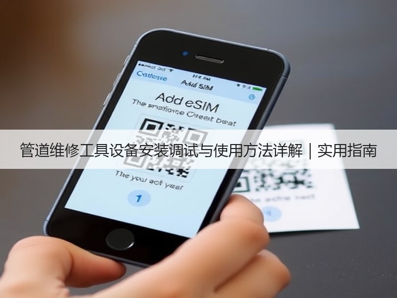 管道维修工具设备安装调试与使用方法详解｜实用指南