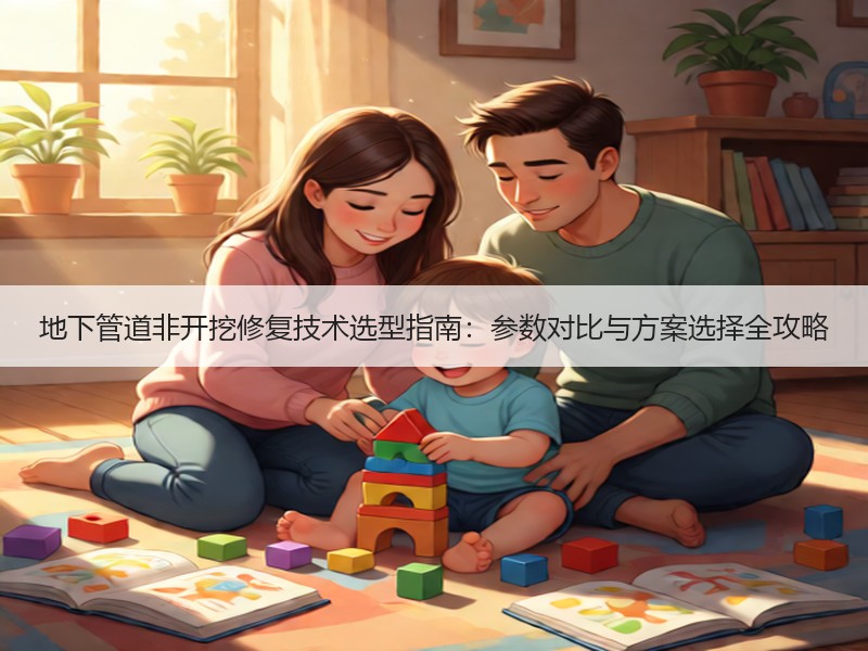 地下管道非开挖修复技术选型指南：参数对比与方案选择全攻略