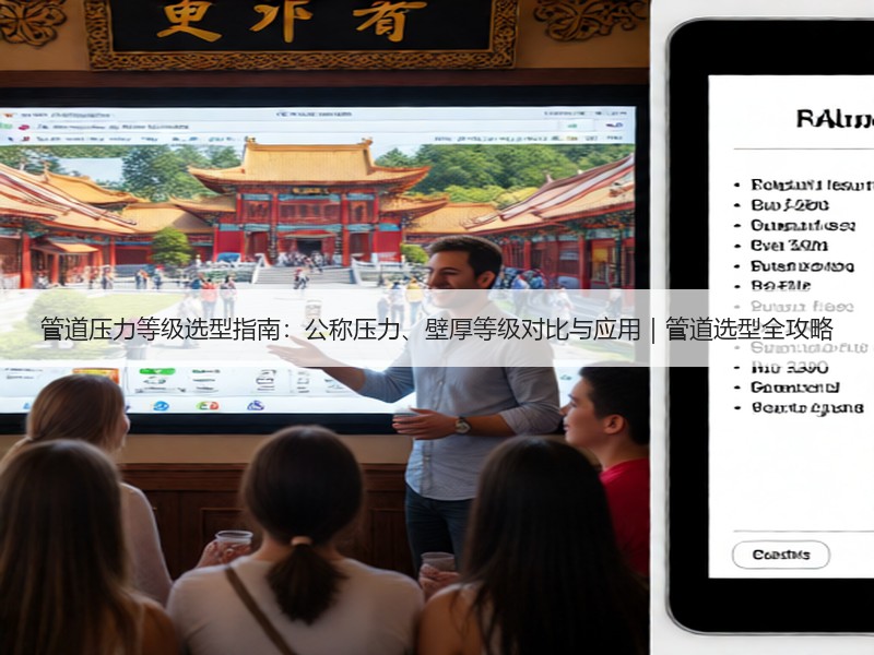 管道压力等级选型指南：公称压力、壁厚等级对比与应用｜管道选型全攻略