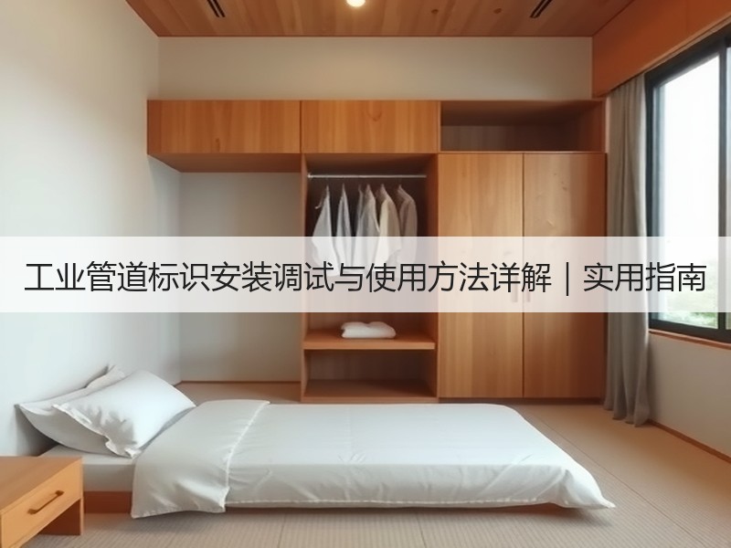 工业管道标识安装调试与使用方法详解｜实用指南