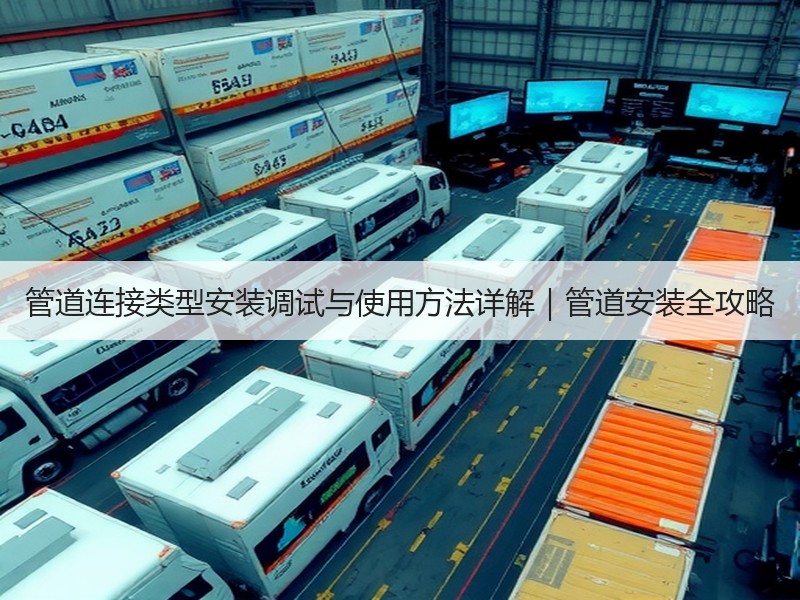 管道连接类型安装调试与使用方法详解｜管道安装全攻略