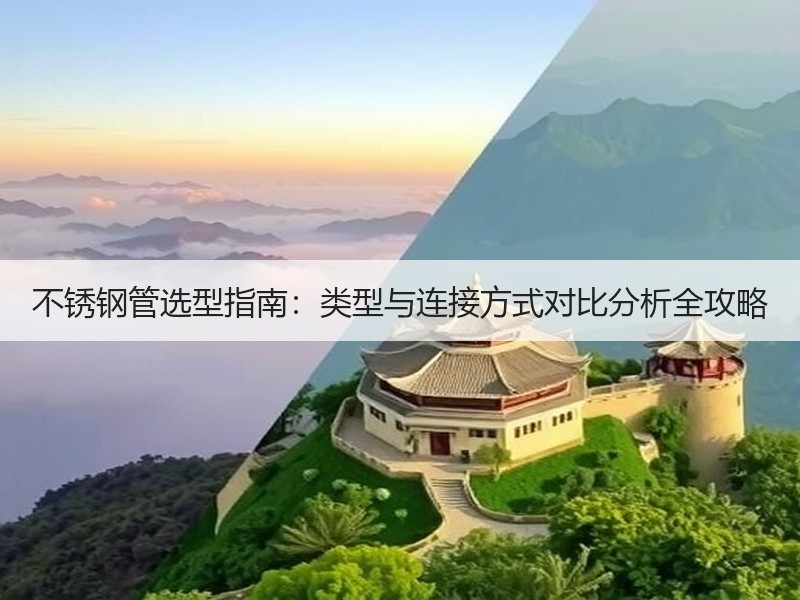 不锈钢管选型指南：类型与连接方式对比分析全攻略
