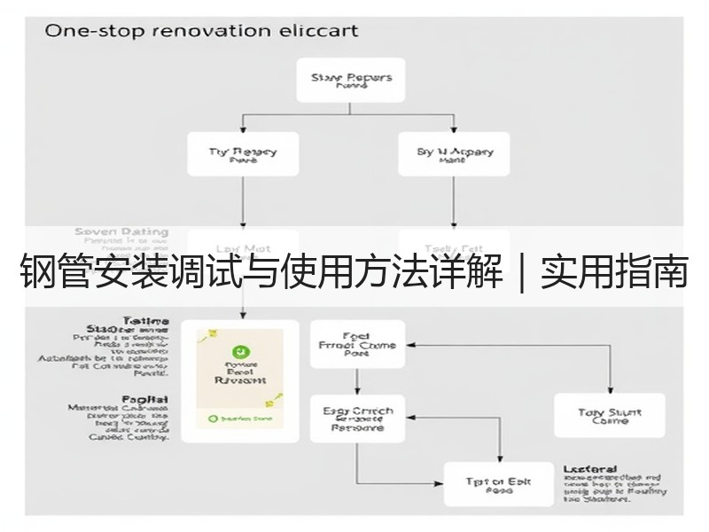 钢管安装调试与使用方法详解｜实用指南
