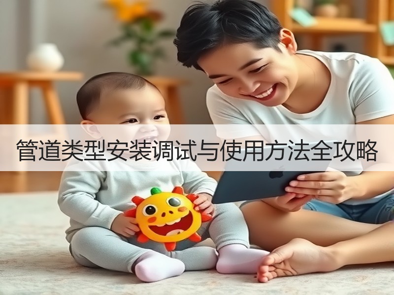 管道类型安装调试与使用方法全攻略