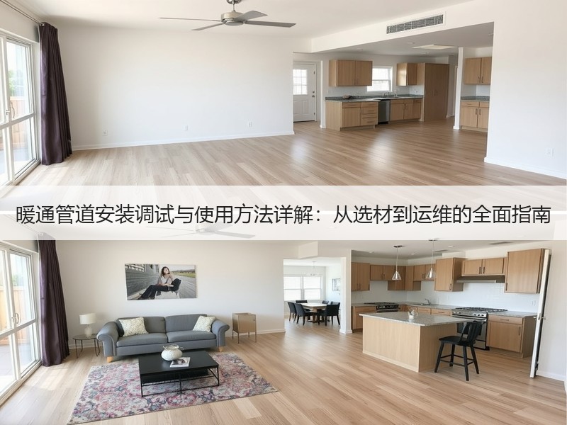 暖通管道安装调试与使用方法详解：从选材到运维的全面指南