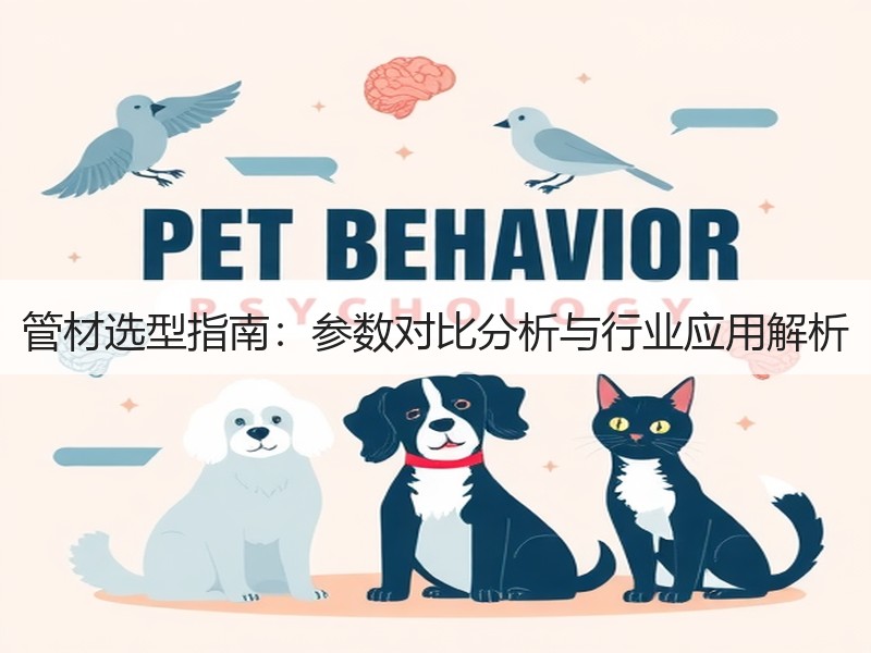 管材选型指南：参数对比分析与行业应用解析