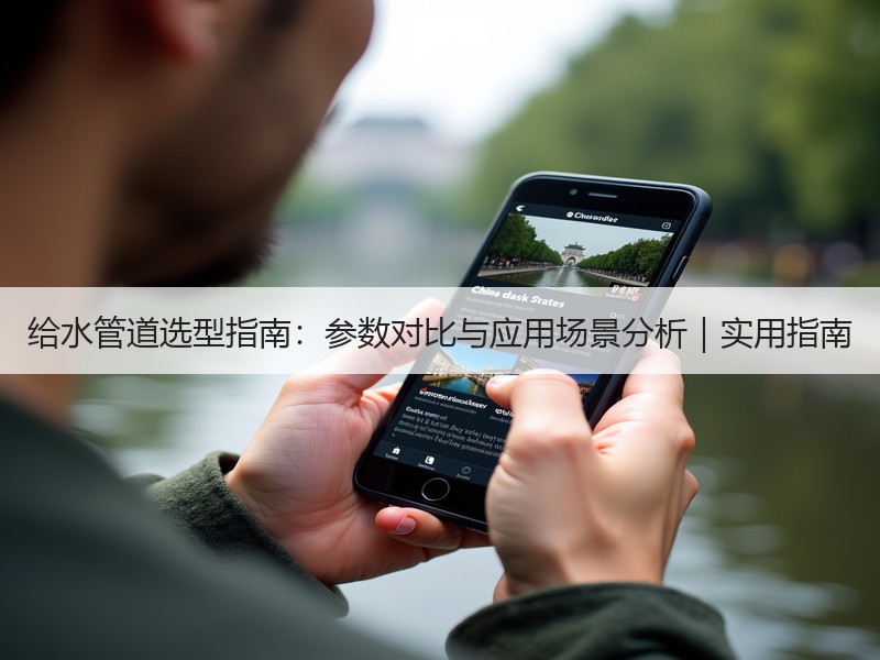 给水管道选型指南：参数对比与应用场景分析｜实用指南