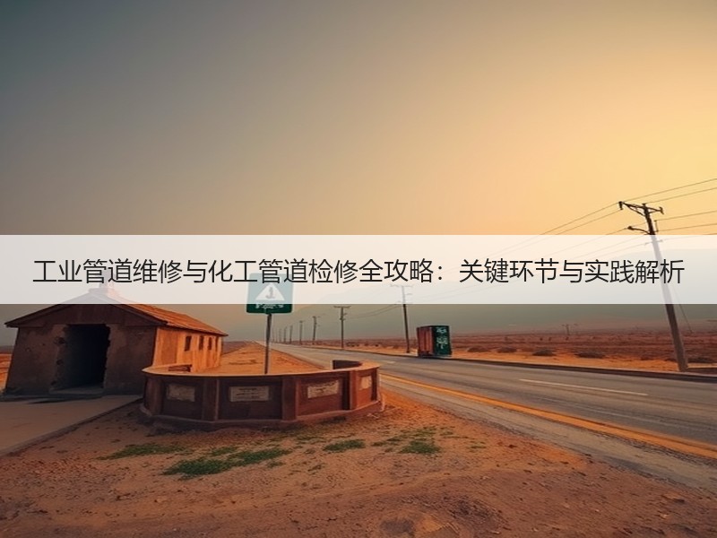 工业管道维修与化工管道检修全攻略：关键环节与实践解析