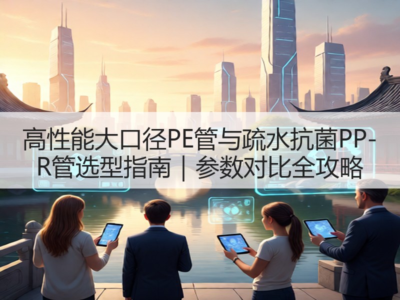 高性能大口径PE管与疏水抗菌PP-R管选型指南｜参数对比全攻略