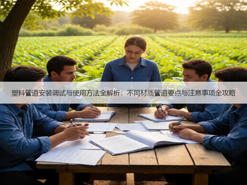 塑料管道安装调试与使用方法全解析：不同材质管道要点与注意事项全攻略