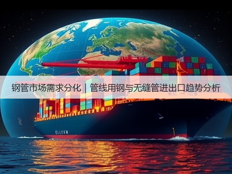 钢管市场需求分化｜管线用钢与无缝管进出口趋势分析